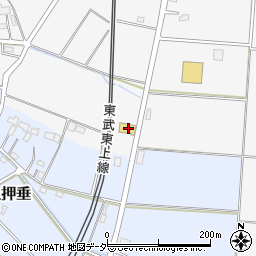 三菱レンタカー東松山中央営業所周辺の地図