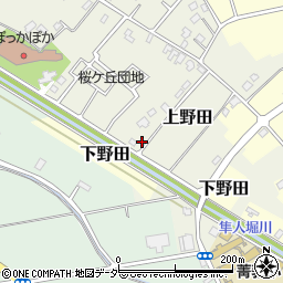 埼玉県白岡市上野田263周辺の地図