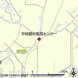 宇崎農村集落センター周辺の地図