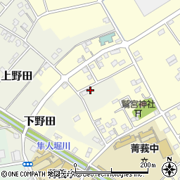 埼玉県白岡市上野田202周辺の地図