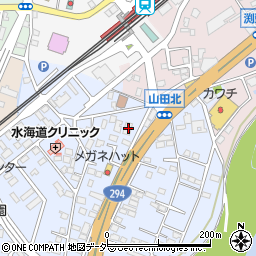 茨城県常総市水海道山田町1542周辺の地図