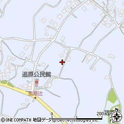 茨城県阿見町（稲敷郡）追原周辺の地図