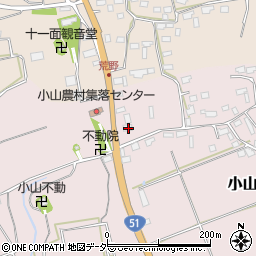 茨城県鹿嶋市小山156周辺の地図