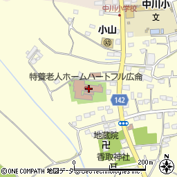 茨城県坂東市小山258周辺の地図