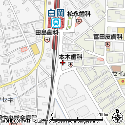 埼玉県白岡市小久喜732-7周辺の地図