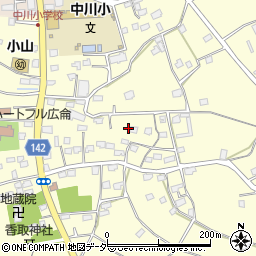茨城県坂東市小山301周辺の地図