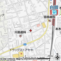 埼玉県白岡市小久喜1045周辺の地図