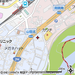 茨城県常総市水海道山田町1078周辺の地図