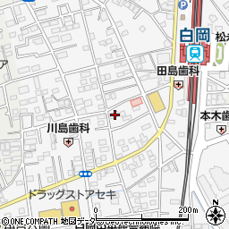 埼玉県白岡市小久喜1068-1周辺の地図