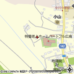茨城県坂東市小山222周辺の地図