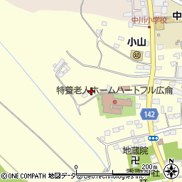 茨城県坂東市小山224周辺の地図
