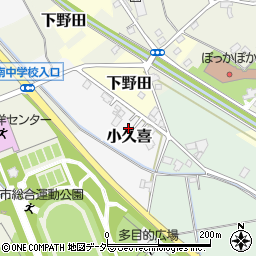 埼玉県白岡市小久喜1695-4周辺の地図