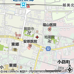 福井県福井市東郷二ケ町368周辺の地図