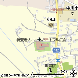 茨城県坂東市小山206周辺の地図