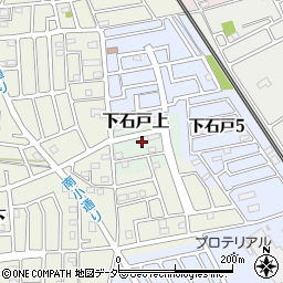 埼玉県北本市下石戸上周辺の地図