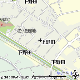 埼玉県白岡市上野田255周辺の地図