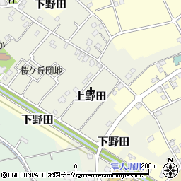 埼玉県白岡市上野田230周辺の地図
