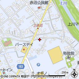 諏訪市飯島土地区画整理組合現場事務所周辺の地図