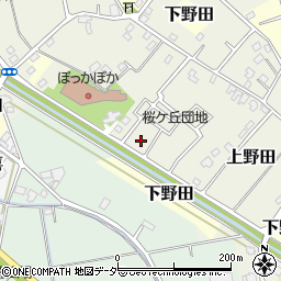 埼玉県白岡市上野田272周辺の地図