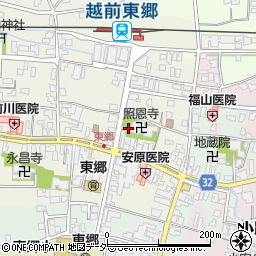 福井県福井市東郷二ケ町39周辺の地図