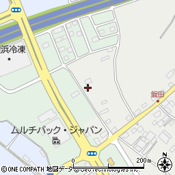 茨城県つくば市飯田244-119周辺の地図
