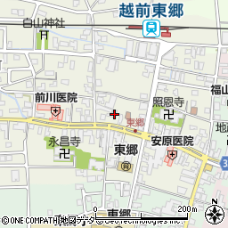 福井県福井市東郷二ケ町28周辺の地図