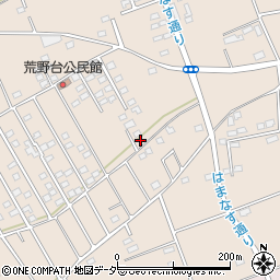 茨城県鹿嶋市荒野1398-21周辺の地図