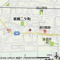 福井県福井市東郷二ケ町24周辺の地図