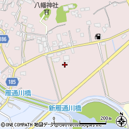 茨城県行方市根小屋1055周辺の地図