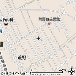 茨城県鹿嶋市荒野1573-283周辺の地図