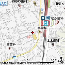 埼玉県白岡市小久喜1117-4周辺の地図