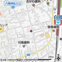 埼玉県白岡市小久喜1041-3周辺の地図