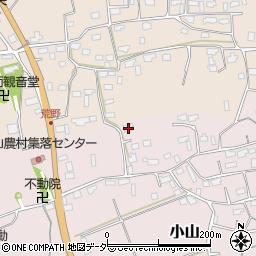 茨城県鹿嶋市小山124周辺の地図