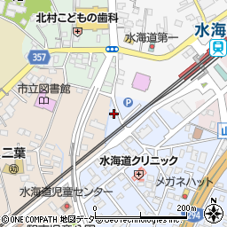 茨城県常総市水海道山田町1496-4周辺の地図