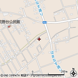 茨城県鹿嶋市荒野1386-6周辺の地図