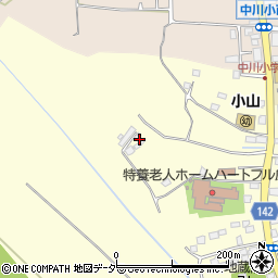 茨城県坂東市小山214周辺の地図