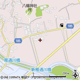 茨城県行方市根小屋1056周辺の地図