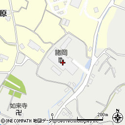 諸岡周辺の地図