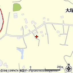 茨城県常総市大塚戸町1568周辺の地図