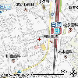 埼玉県白岡市小久喜1117-5周辺の地図