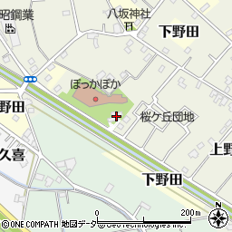 埼玉県白岡市上野田353周辺の地図