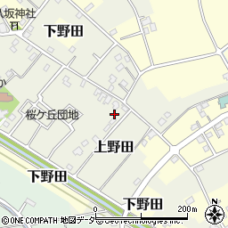 埼玉県白岡市上野田1822周辺の地図