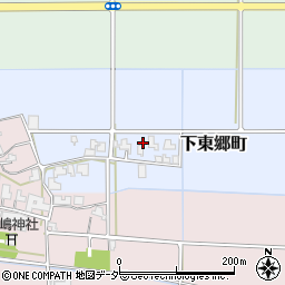 福井県福井市下東郷町新村周辺の地図