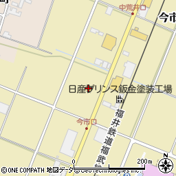 日産プリンス福井日産カーパレス福井周辺の地図
