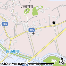 茨城県行方市根小屋173周辺の地図