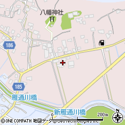 茨城県行方市根小屋173周辺の地図