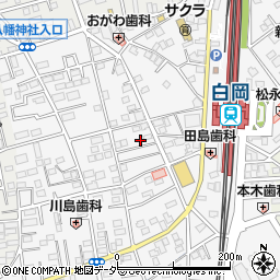 埼玉県白岡市小久喜1072-8周辺の地図