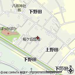 埼玉県白岡市上野田275周辺の地図