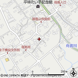 福島山野管理組合周辺の地図