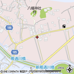 茨城県行方市根小屋172-1周辺の地図